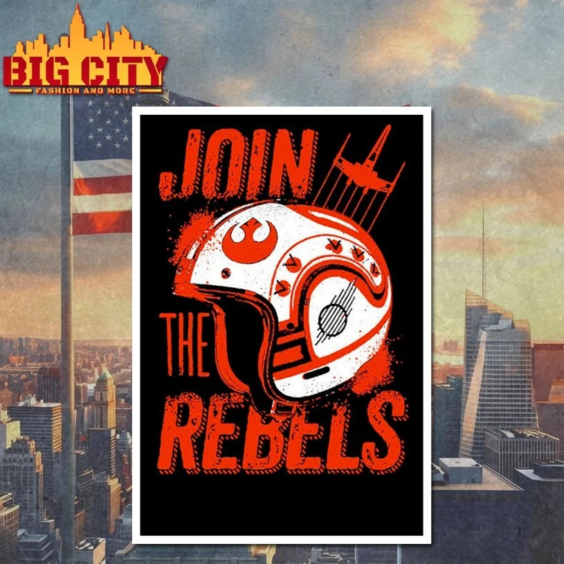 You Must Join the rebels helmet shirt