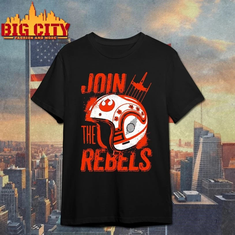 You Must Join the rebels helmet shirt