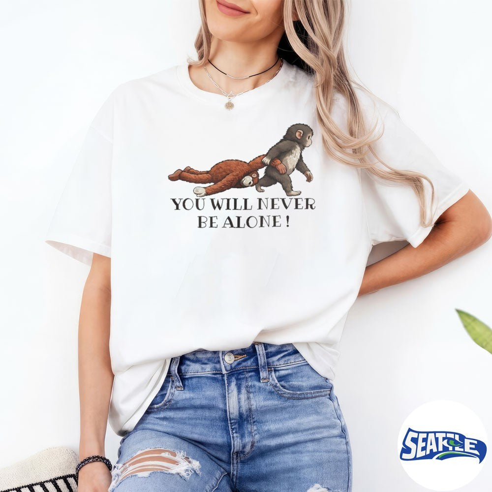 You Will Never Be Alone Panchi Punch The Monkey 2026 shirt