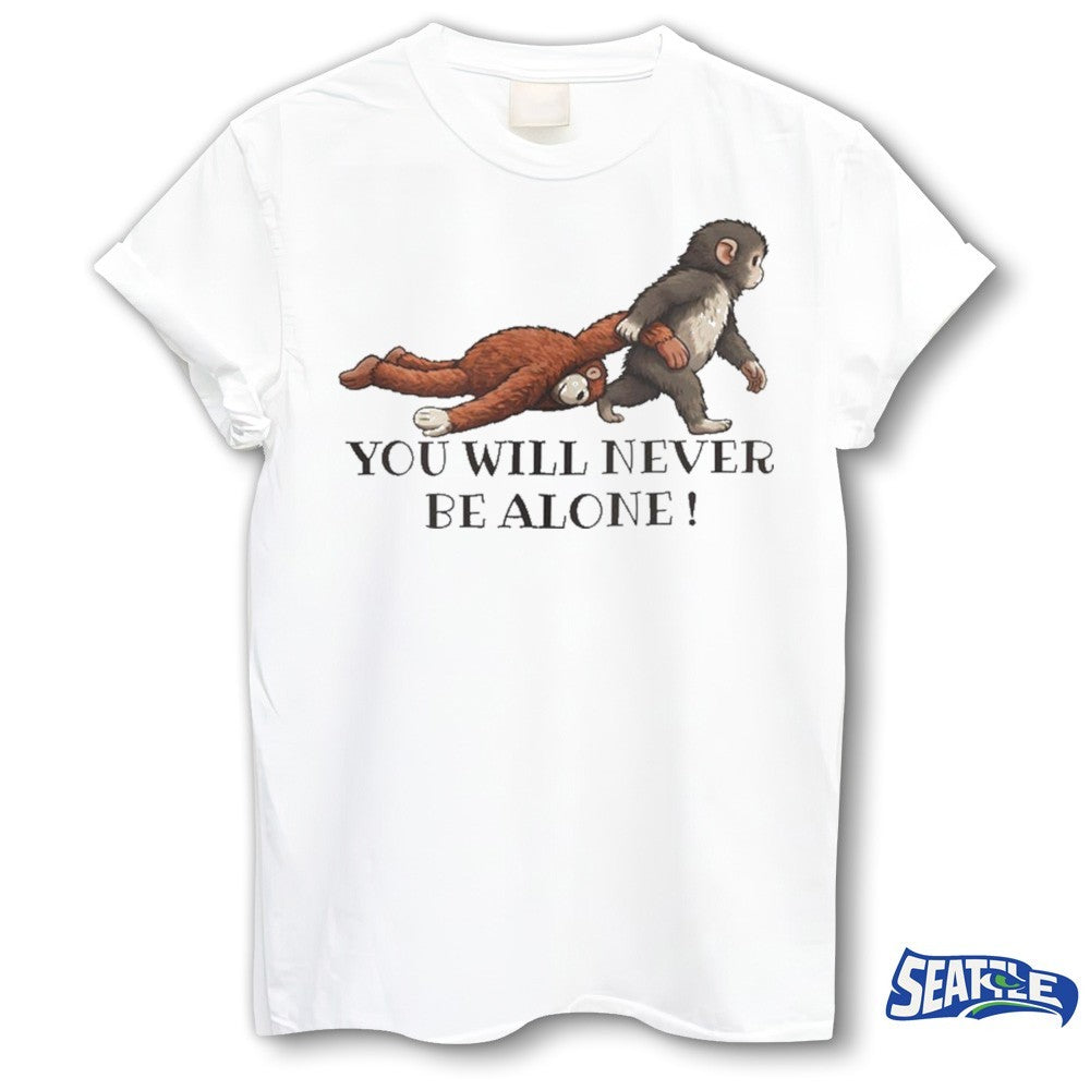 You Will Never Be Alone Panchi Punch The Monkey 2026 shirt