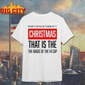You know it’s not real but it’s magical isn’t it Christmas that is the the magic of the Fa cup shirt