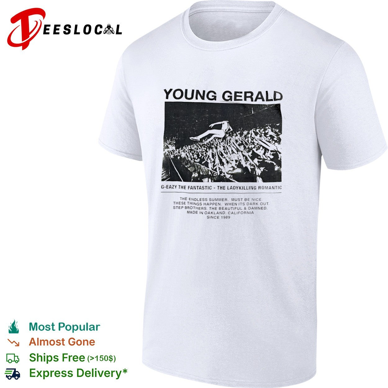 Young Gerald G Eazy The Fantastic The Ladykilling Romantic shirt