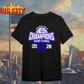 Young Harris Mountain Lions 2026 Mens Basketball Conference Carolinas Tournament Champions Shirt