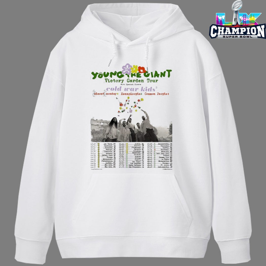 Young The Giant Victory Garden Tour 2026 Dates T-shirts