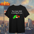 Your Inner Child Is Rooting For You Caterpillar Cigarette Shirt