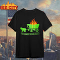Your Wagon Is On Fire Retro Gaming Shirt 2026