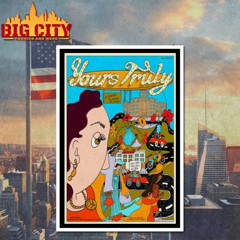 Yours Truly Market Sept 28 2025 St Philadelphia, PA Poster Shirts
