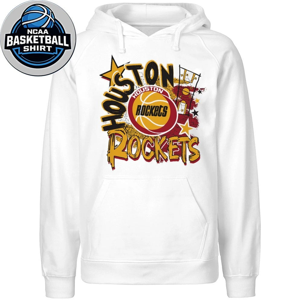 Youth Houston Rockets Mitchell &amp; Ness HWC Play By Stars T-Shirt