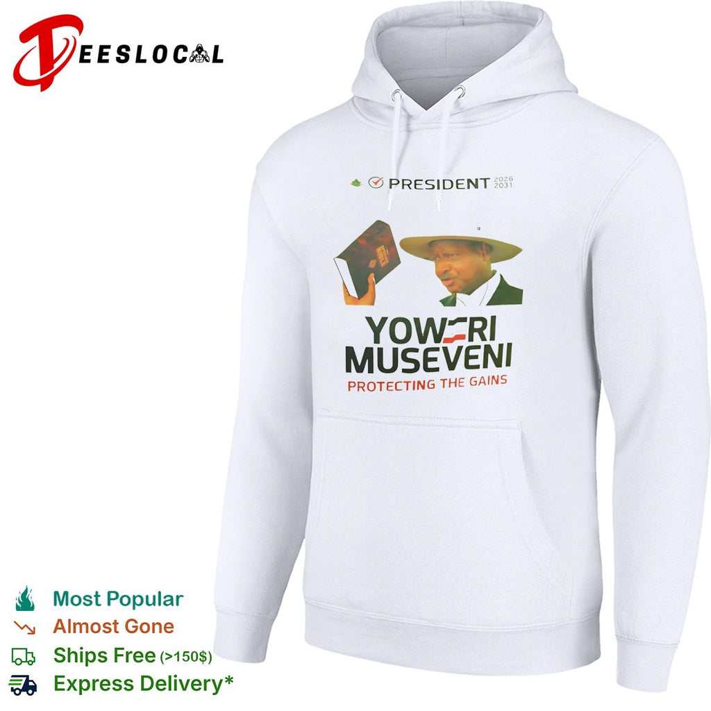 Yoweri Museveni President 2026 2031 Protecting the Gains African Bible shirt