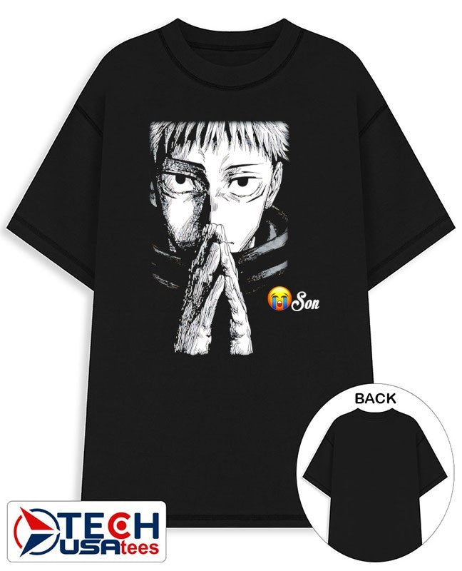 Yuji Itadori Cryin Son icon shirt