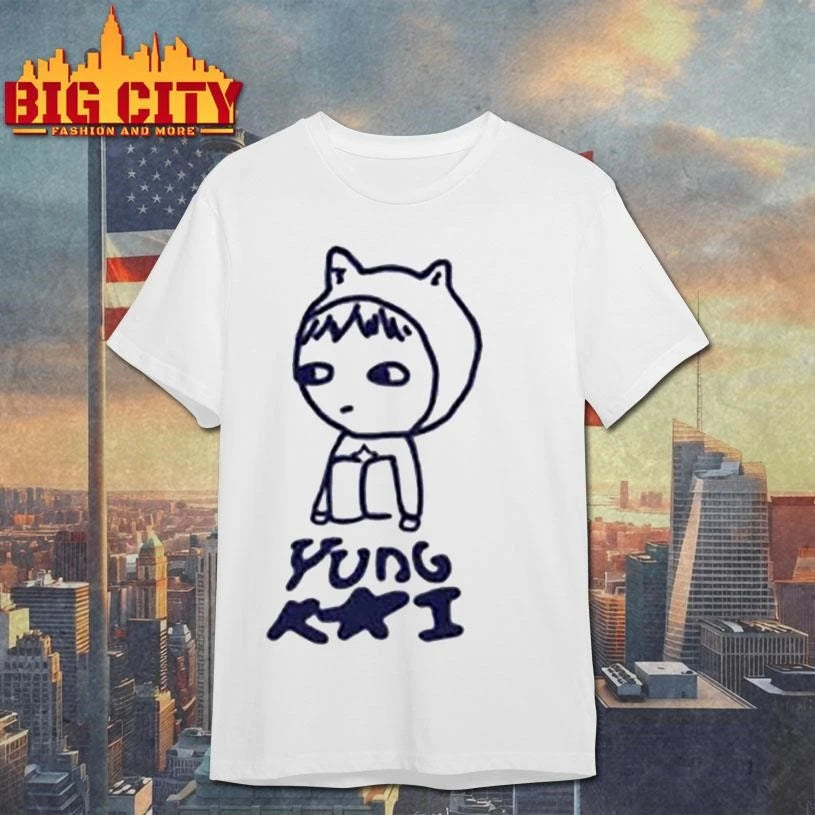 Yung kai sketch shirt