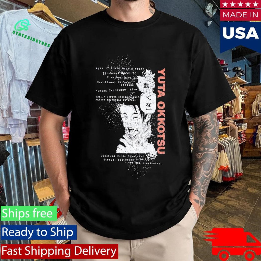 Yuta Okkotsu Distressed Shirt