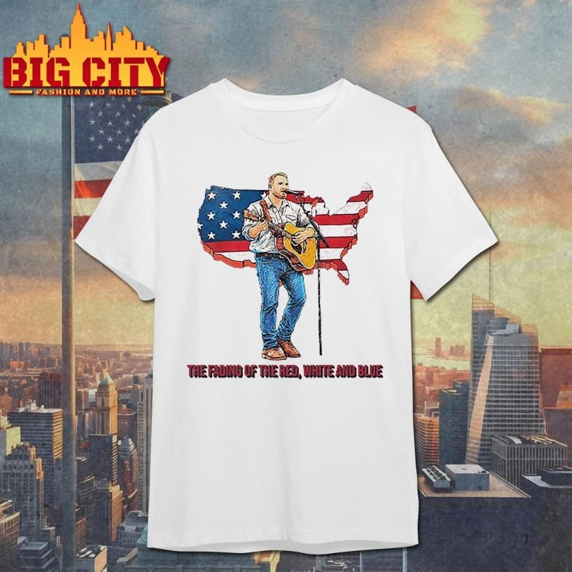 Zach Bryan The Fading Of The Red White And Blue Shirt