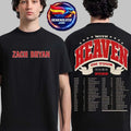 Zach Bryan With Heaven On Top Tour 2026 Merch Two Sided Shirt