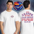 Zach Bryan With Heaven On Tour 2026 Exclusive Event St Louis Merch At The Dome At America’s Center In St Louis Missouri Two Sided Shirt