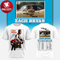 Zach Bryan With Heaven On Tour 2026 Two Sided Shirt