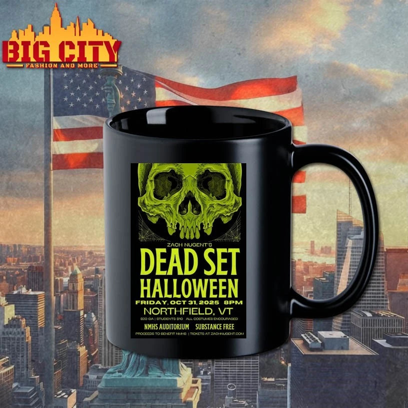 Zach Nugent’s Dead Set Halloween The Auditorium at NMHS On Oct 31 2025 Poster shirt