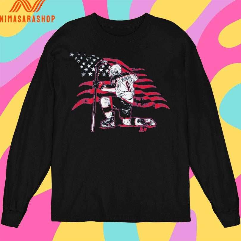 Zach Werenski Stars And Stripes Superstar Pose America Flag Shirts