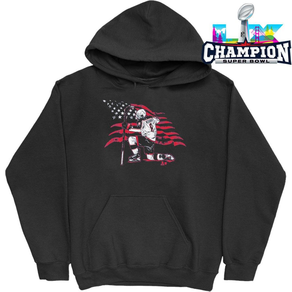 Zach Werenski Stars And Stripes Superstar Pose Shirt