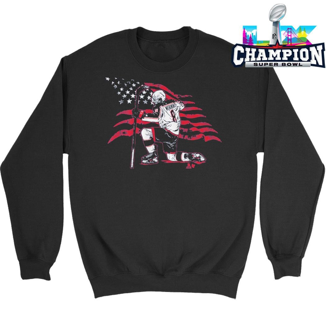 Zach Werenski Stars And Stripes Superstar Pose Shirt