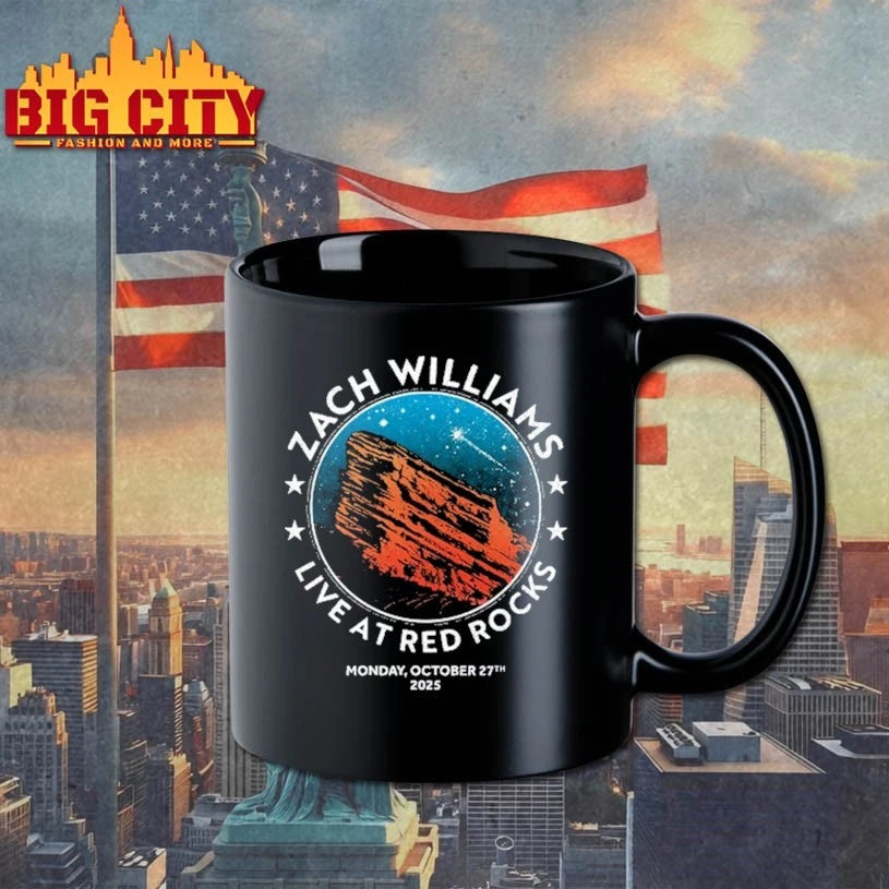 Zach Williams show at Red Rocks Amphitheatre Oct 27 2025 shirt