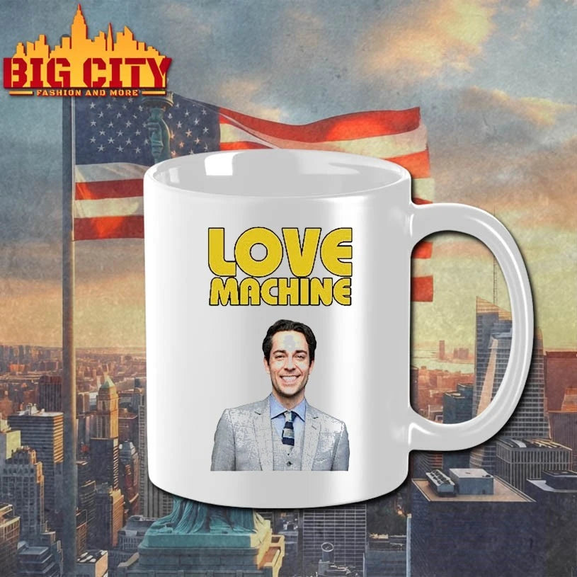 Zachary Levi Love Machine Raglan shirts