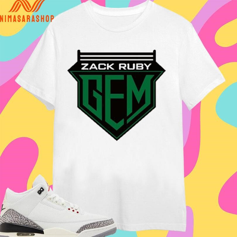 Zack Ruby Pro Wrestling Gem Shirts