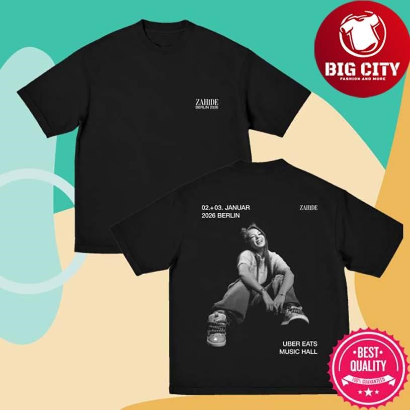 Zah1de Event Berlin Two Sided Shirt