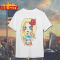 Zara Larsson wearing blonde princess shirt