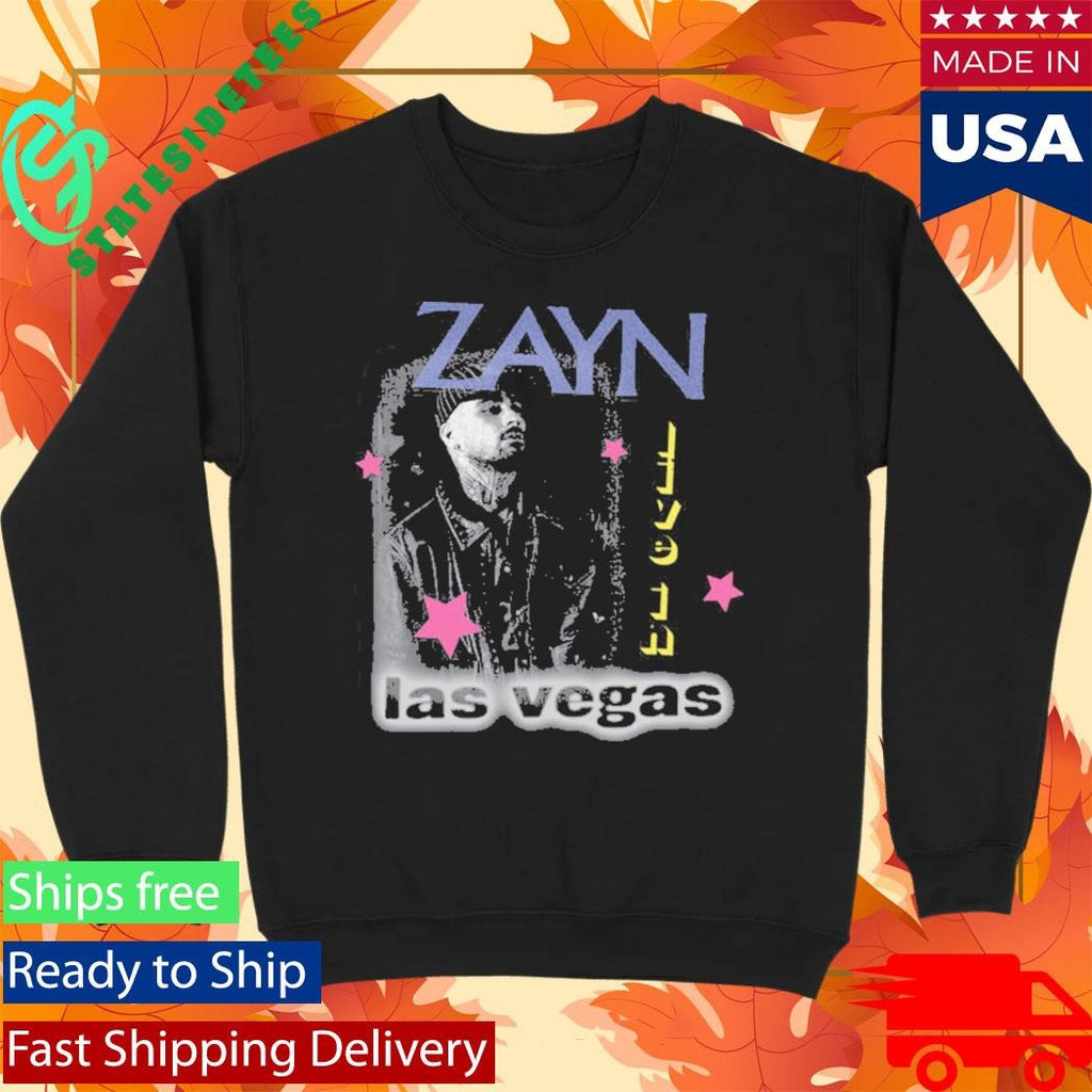 Zayn Live In Las Vegas Photo Star Shirt