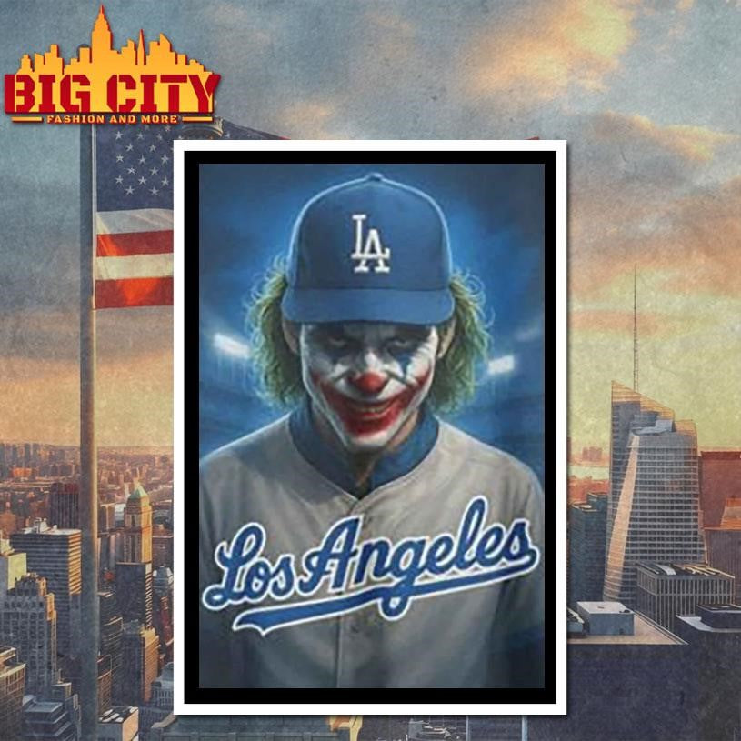 Zayn Malik Dodgers Joker Clown Shirt