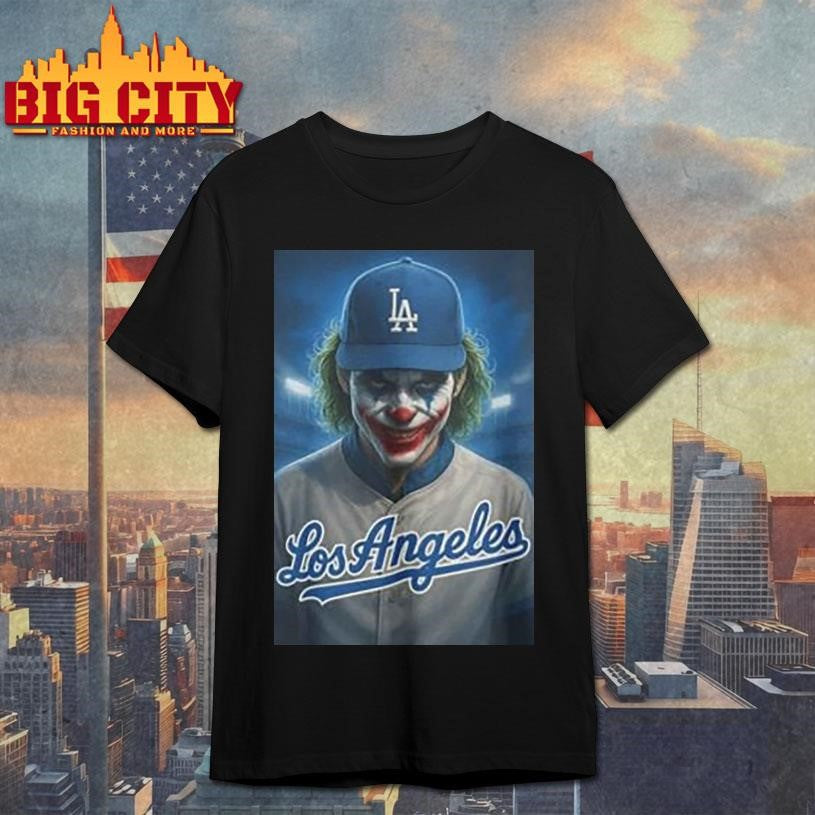 Zayn Malik Dodgers Joker Clown Shirt
