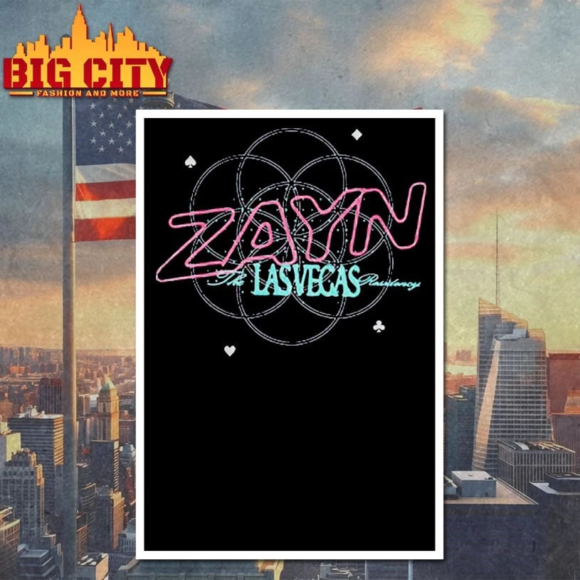 Zayn Malik Vegas Airbrush shirt