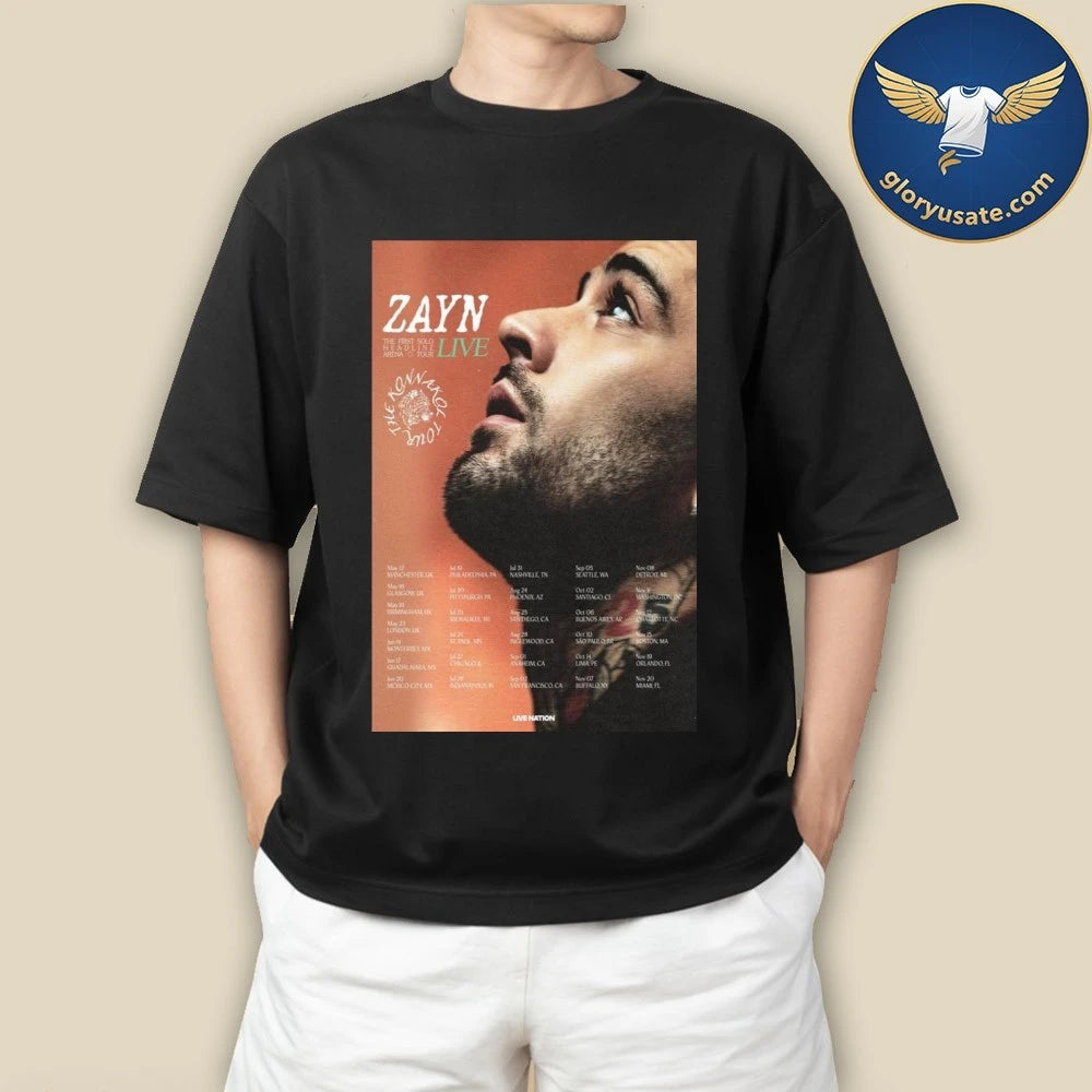Zayn The Konnakol Tour 2026 Poster Shirt