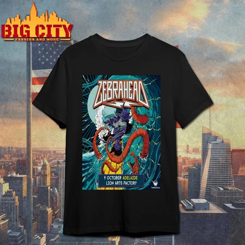 Zebrahead 10.9.2025 Lion Arts Factory Adelaide Australia Poster shirt