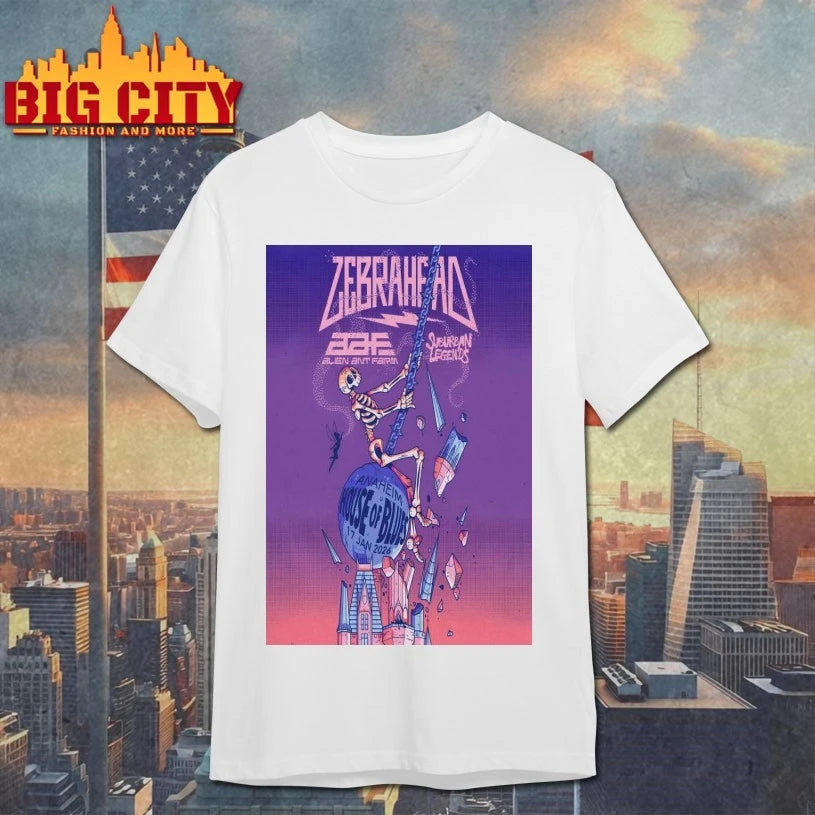 Zebrahead House Of Blues Anaheim CA January 17 2026 Poster Shirt