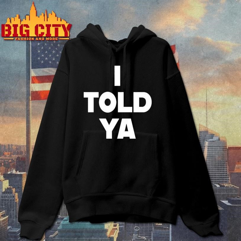 Zendaya I Told Ya 2025 Shirt