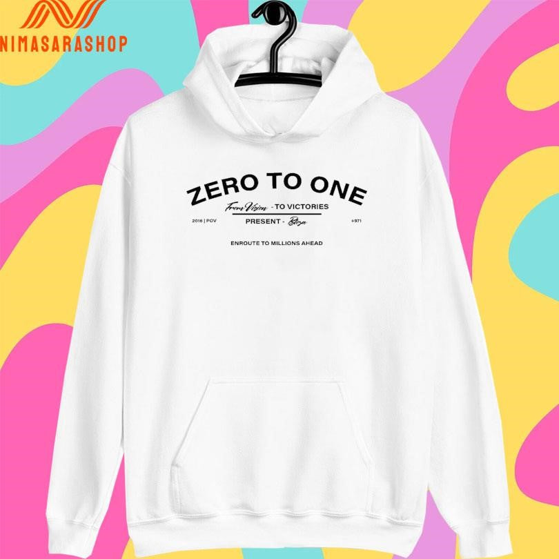 Zero To One From Vision To Victories Present Bloza Enroute To Millions Ahead Shirts