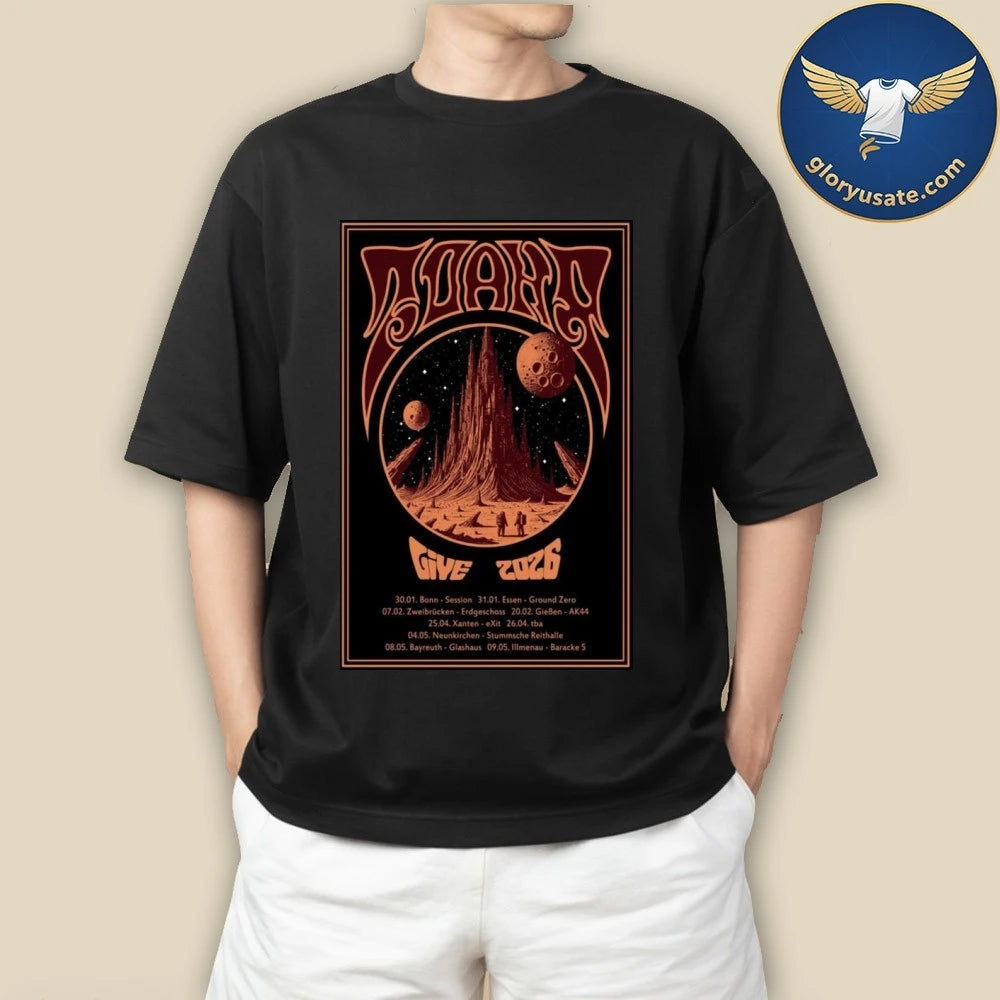 Zoahr Tour 2026 Poster Shirt