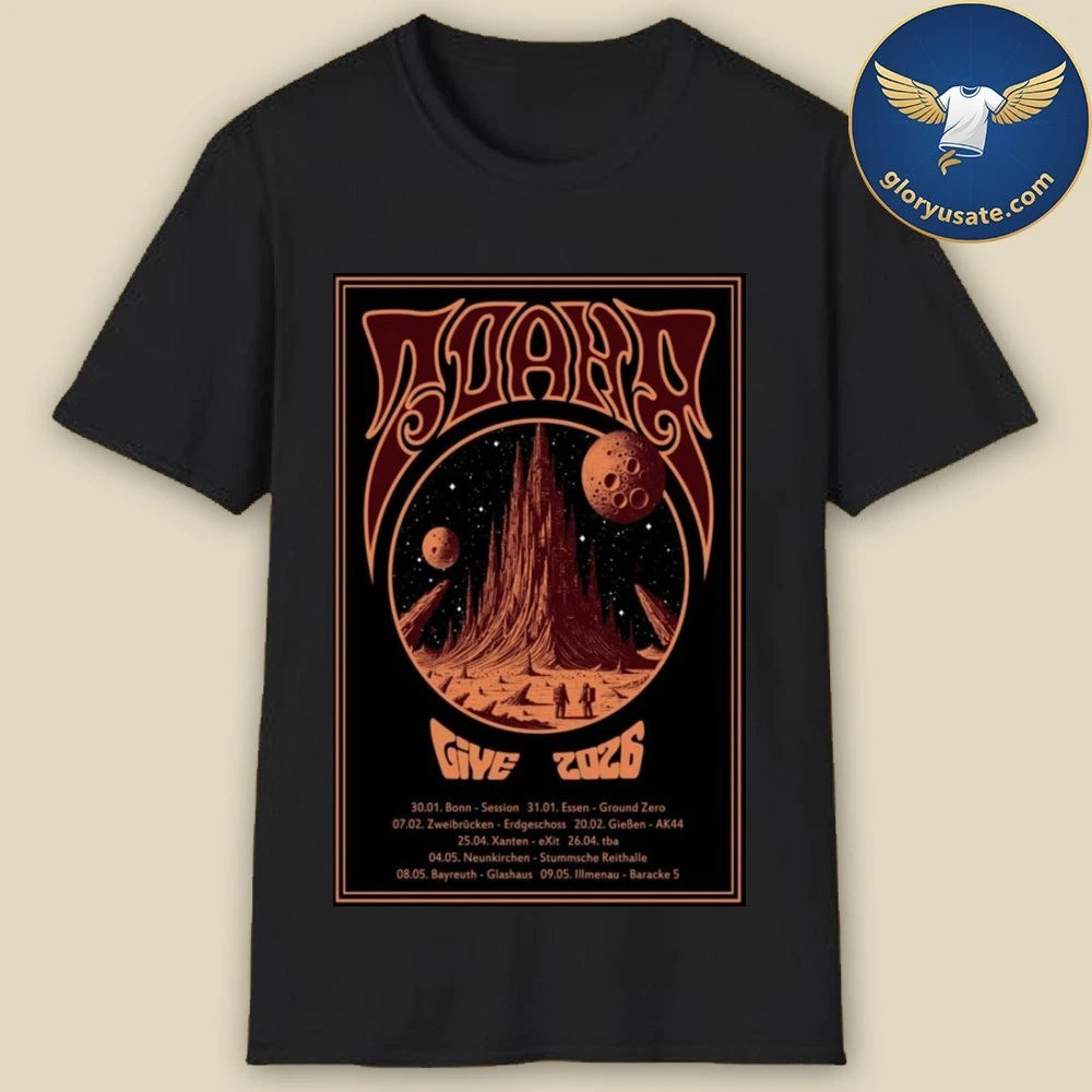 Zoahr Tour 2026 Poster Shirt