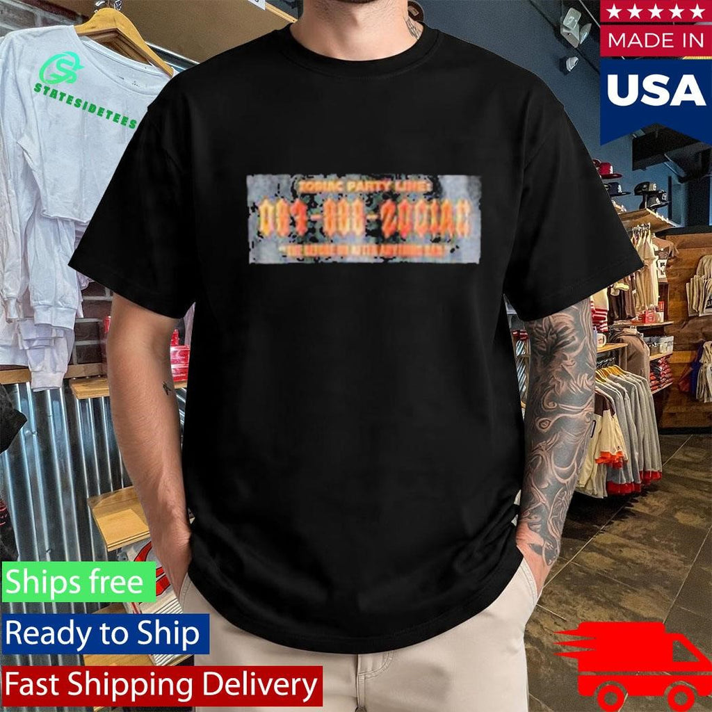 Zodiac Fantasy Party Line T-Shirt