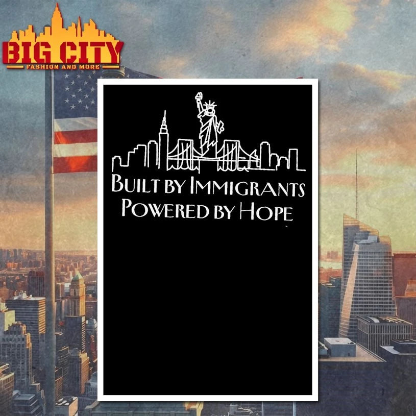 Zohran Mamdani Built by Immigrants Powered by Hope shirt