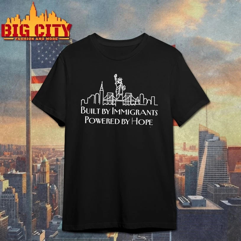 Zohran Mamdani Built by Immigrants Powered by Hope shirt