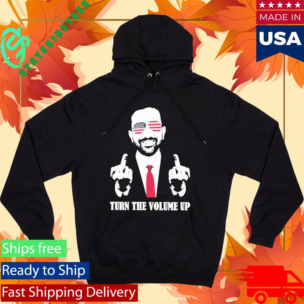 Zohran Mamdani Tell Donald Trump Turn The Volume Up Political Shirt