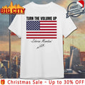 Zohran Mamdani Turn The Volume Up Signature American Flag Shirt