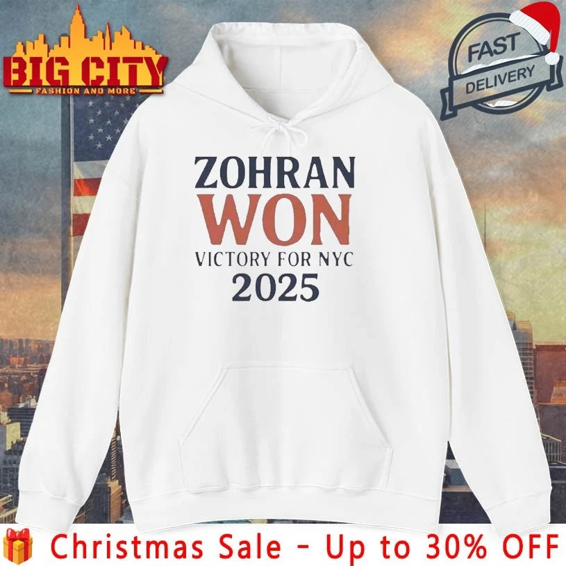 Zohran Mamdani Won Victory For Nyc 2025 Shirt