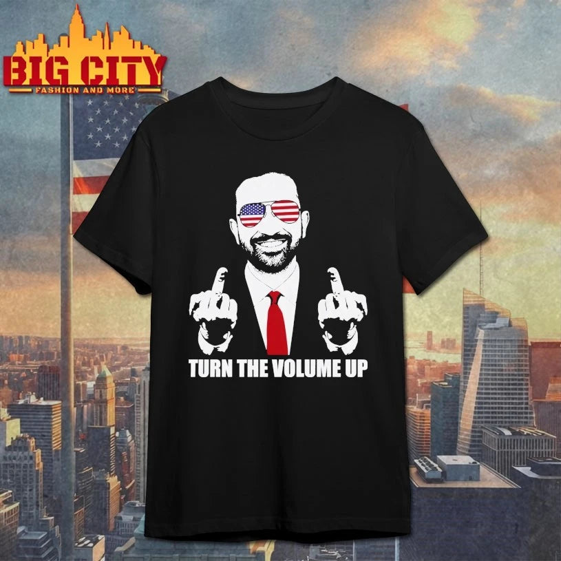Zohran Mamdani fuck Turn The Volume Up Shirt