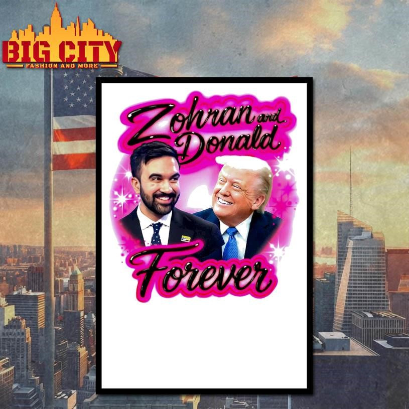 Zohran and Donald Forever Shirt