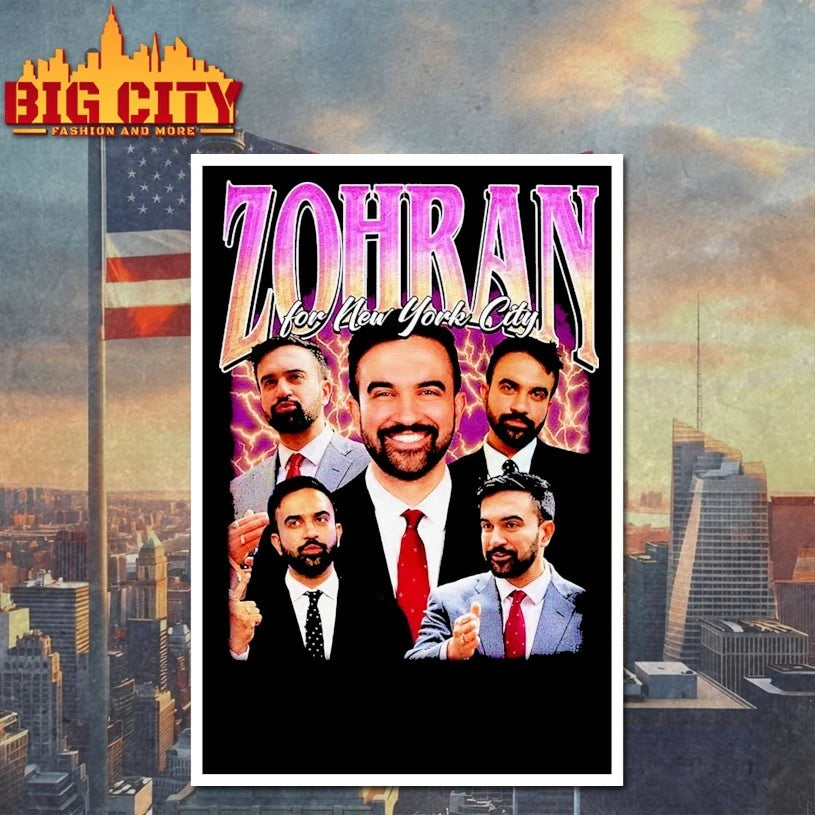 Zohran for New York City Vintage Style Political shirt