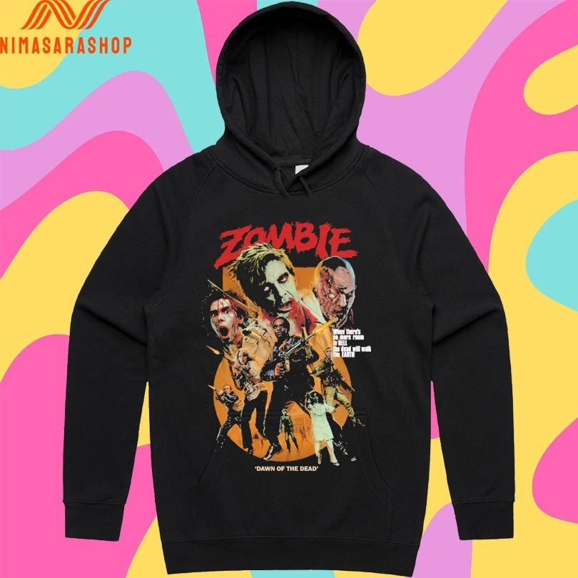 Zombie Dawn Of The Dead When There’s No More Room In Hell The Dead Will Walk The Earth Shirts